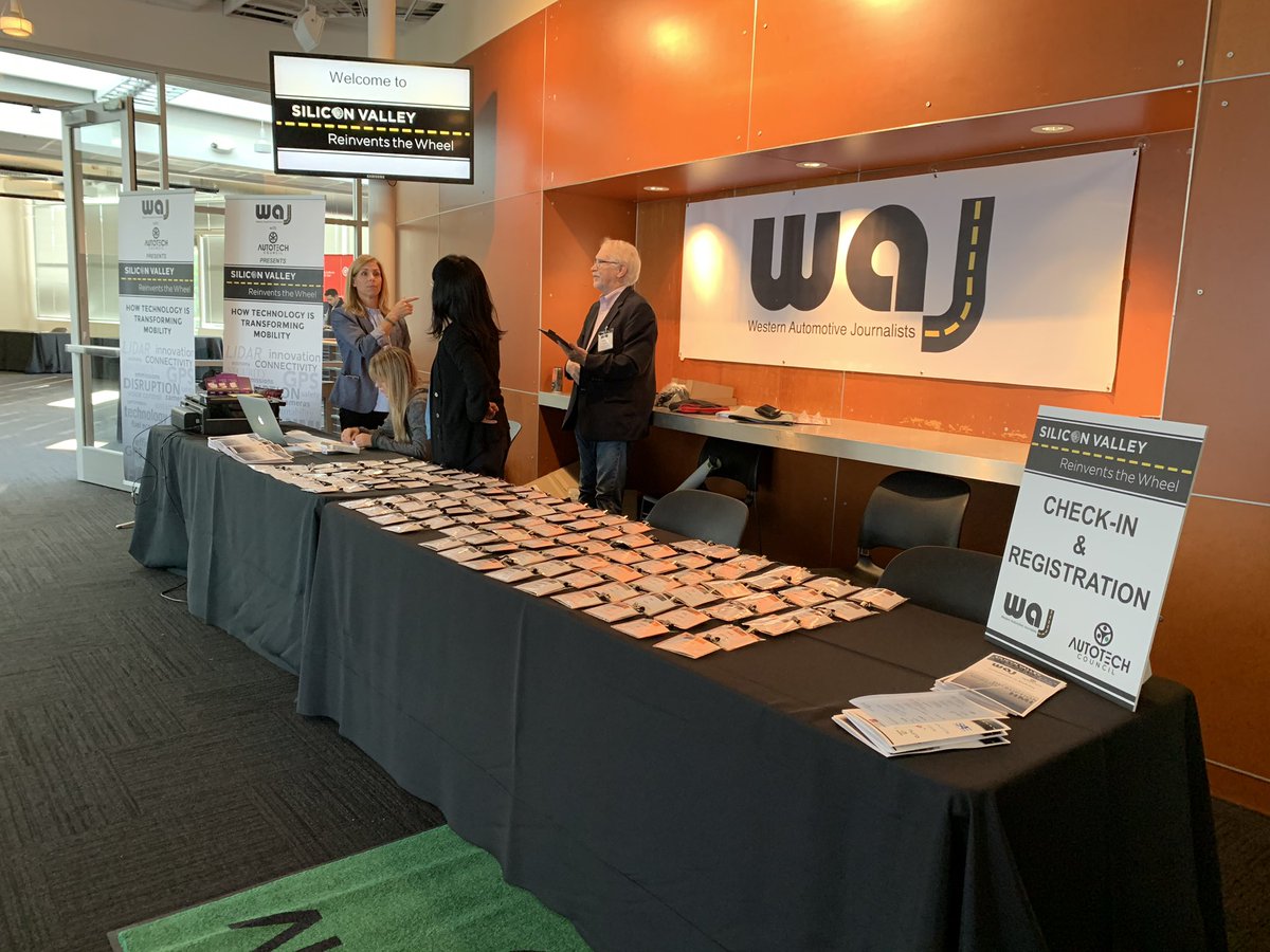 Join us today at the <a href="/ComputerHistory/">Computer History Museum</a> Museum for Silicon Valley Reinvents the Wheel!
#SVRtW #WAJ #WesternAutomotiveJournalists #technology #mobility