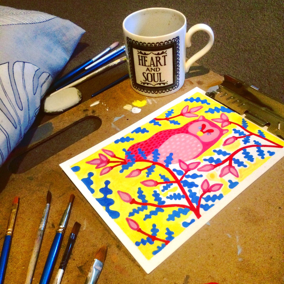artist_robson's tweet photo. #WIP my joints are aching for sitting so long but itโs been completely #worthit ๐ Someone come refill my mug for me? #ineedabrew https://t.co/tXIG4XcFe5