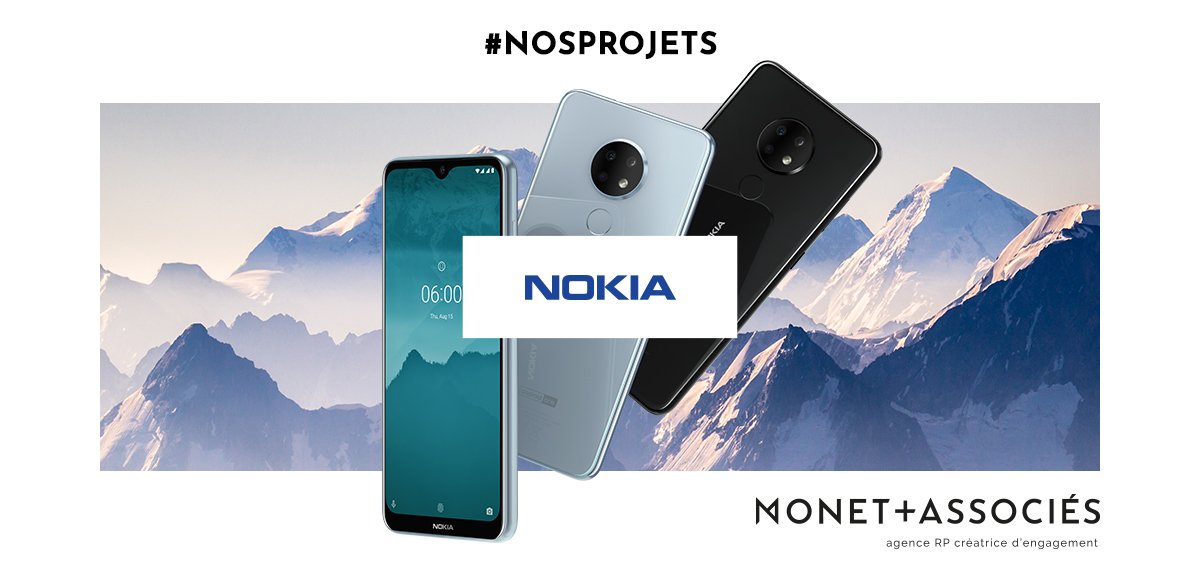MonetRP's tweet photo. Une ambition stratégique majeure pour notre client @NokiaMobile qui souhaitait offrir une belle #visibilité à ses nouveaux #téléphones. Nos actions ? Déployer un dispositif d'envergure #RP et #influence : https://t.co/km3qP4cJoe https://t.co/vFAXbo1q99
