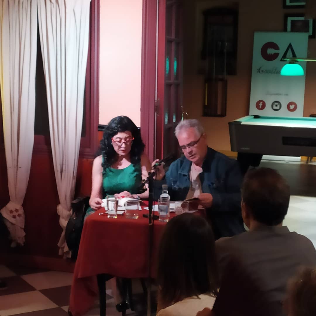 violingetafe's tweet photo. El pasado #jueves disfrutamos de una literaria y bonita velada en la presentación de "Por última vez" de Milagros Simarro. 

¡Gracias a todos por venir! https://t.co/F19jgkmTek