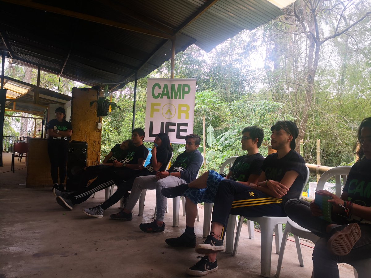 AndreGarzon's tweet photo. Vale la pena formar y hablar de la defensa de la vida. Hoy desde el #CampForLife de @ChooseLifeCo @UnidosxlaVidaCo https://t.co/hqUpO6Guij