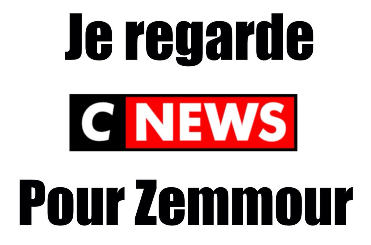 esperluette25's tweet photo. oui on regarde #Zemmour sur #CNews #Facealinfo https://t.co/RpQZiH78jL