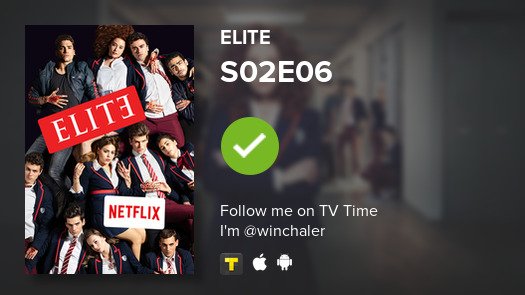 winchaler's tweet photo. S02E06 66 hours missing #elite  #tvtime https://t.co/XtlxHGIJdg https://t.co/Fp8yv45JUk