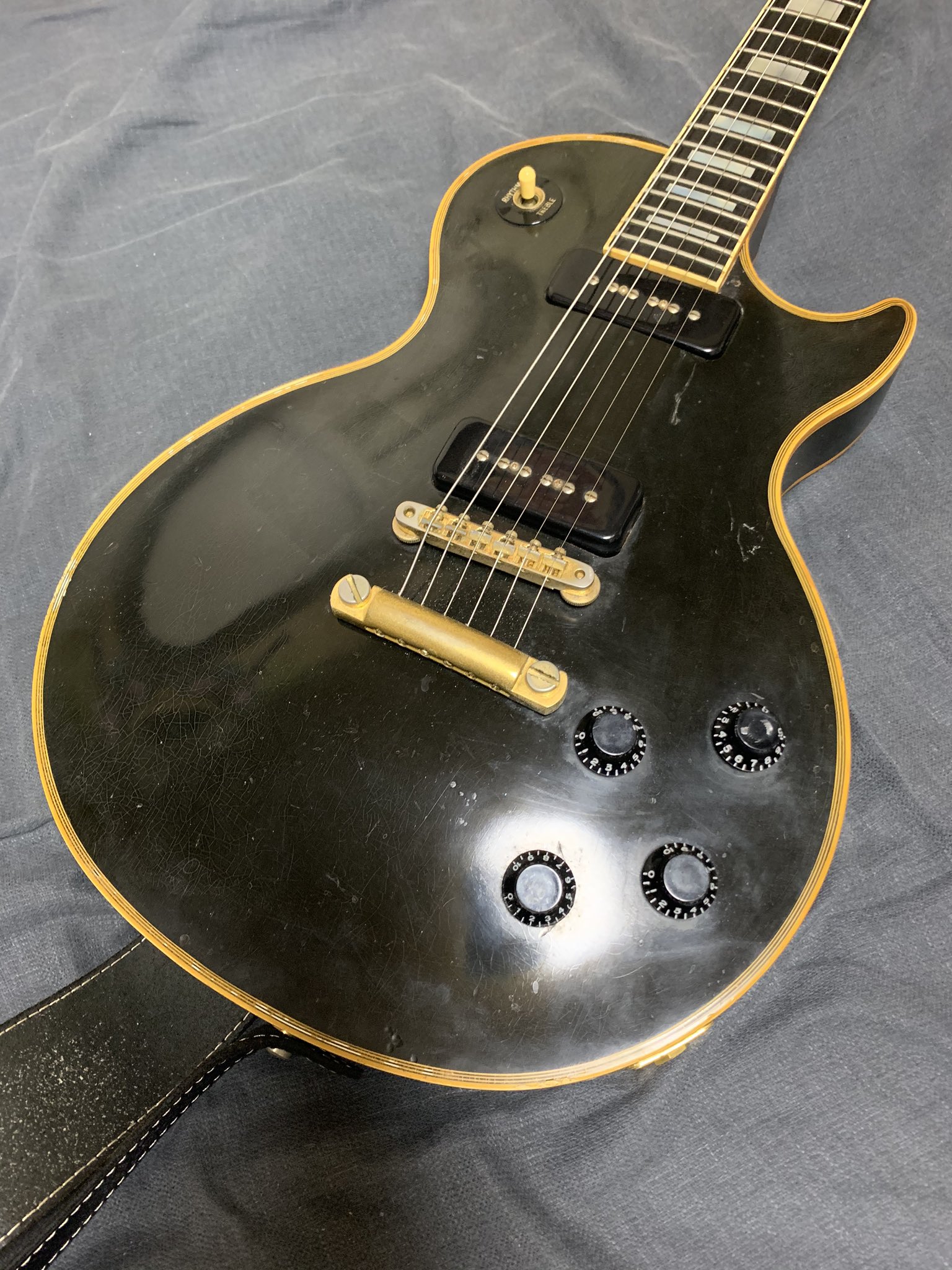 Gibson レスポールカスタム　P90 グレコ製 NAOKiCHi on X: 