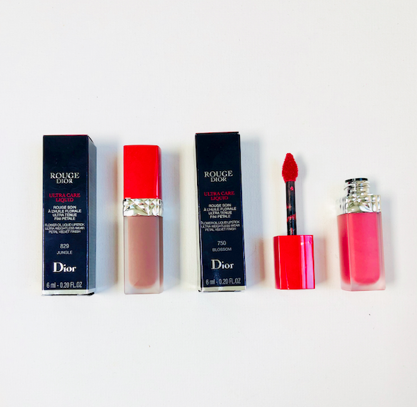 I'm giving away Dior's Rouge Dior Utra Care Liquid in Blossom and Jungle. It contains flower oils to nourish lips + rich pigment. To enter, follow <a href="/davelackie/">dave lackie</a> &amp; RT