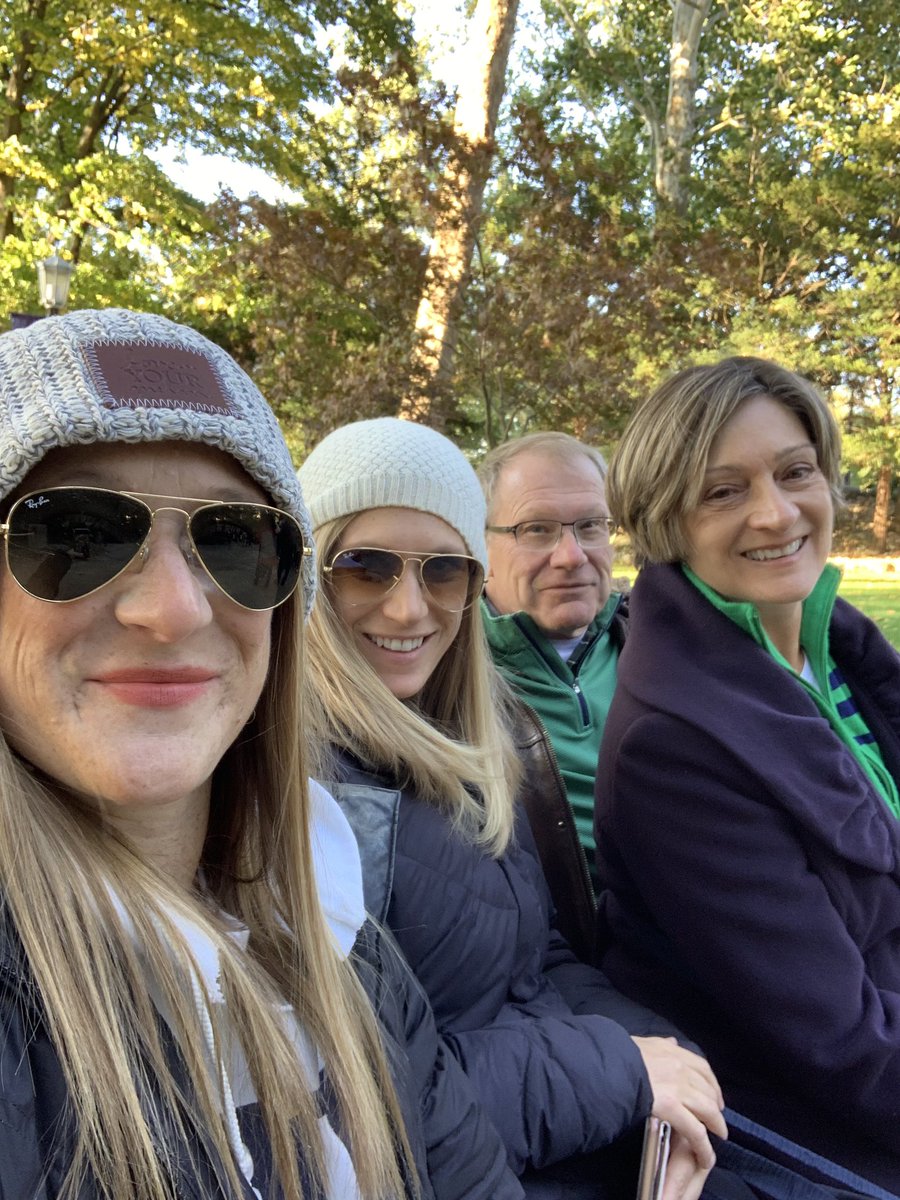 ashleyebs1's tweet photo. Family at the ND game on Saturday! A little cold but such a good game! #ND #fightingirish #goirish https://t.co/pdur6687DX