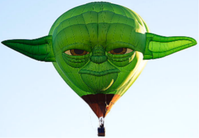 This awesome #Yoda balloon is on the way to Atlanta for the Owl-O-Ween Hot Air Balloon Festival! #StarWars  #MasterYoda #MustSee #PhotoOp #ga501st #501st #501stlegion #BUCKETLIST #fallfun