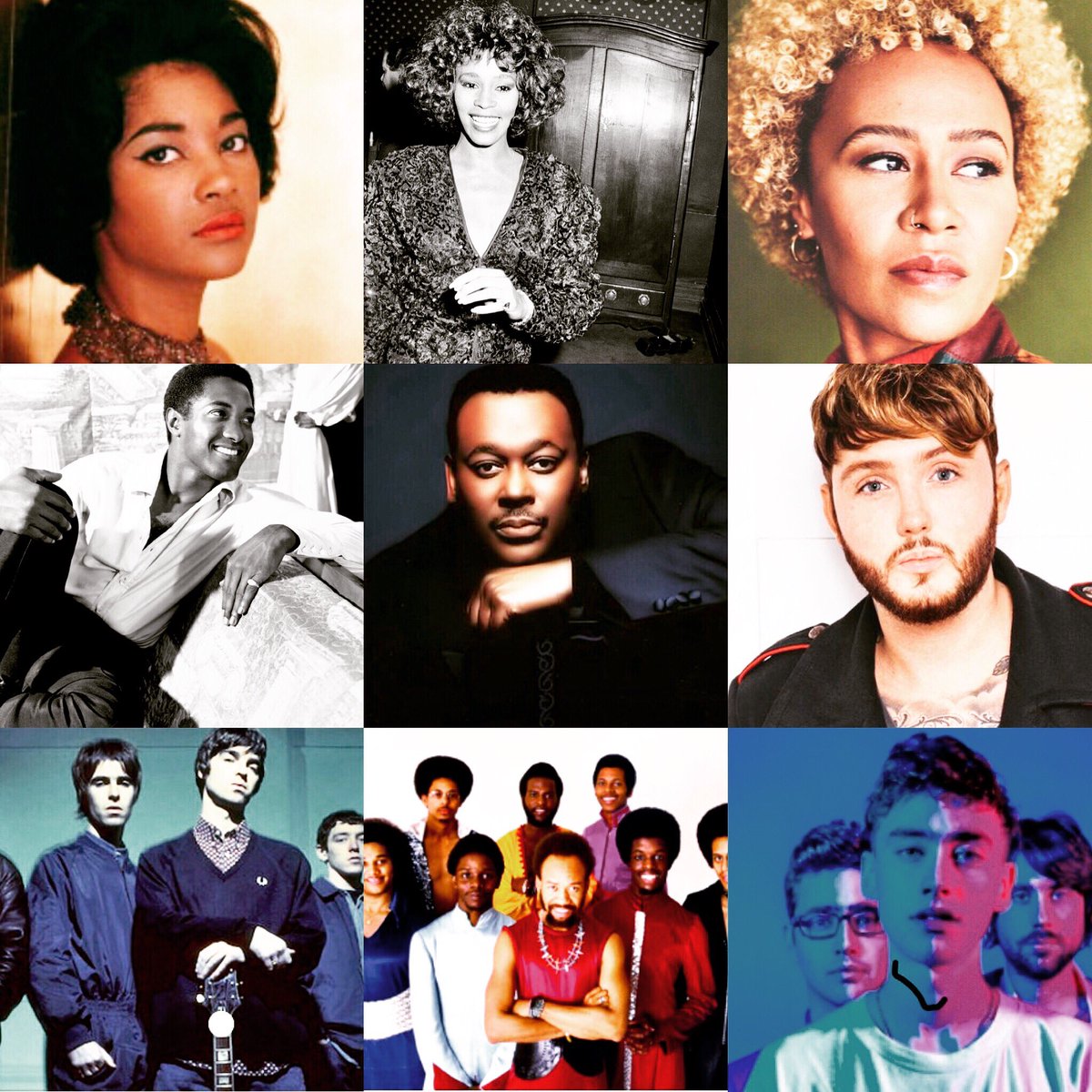 AntonStephans's tweet photo. What would your favourite music female, male, group, poster map look like? #nancywilson #whitneyhouston #emelisande #samcooke #luthervandross #jamesarthur #oasis #earthwindandfire #yearsandyears #music #map #poster #goto #inspiration #instafavorite #instamusic https://t.co/5lx9NiOrtM