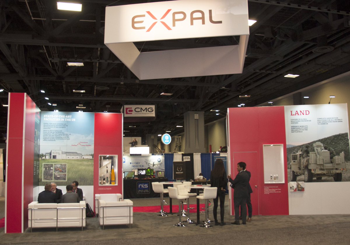 EXPALSystems's tweet photo. EXPAL USA showcases its latest solutions for defense and security at #AUSA2019. Visit us at our stand 3443 https://t.co/vhX1XozmAj #EXPALGlobalSolutions https://t.co/NXcPkWD171
