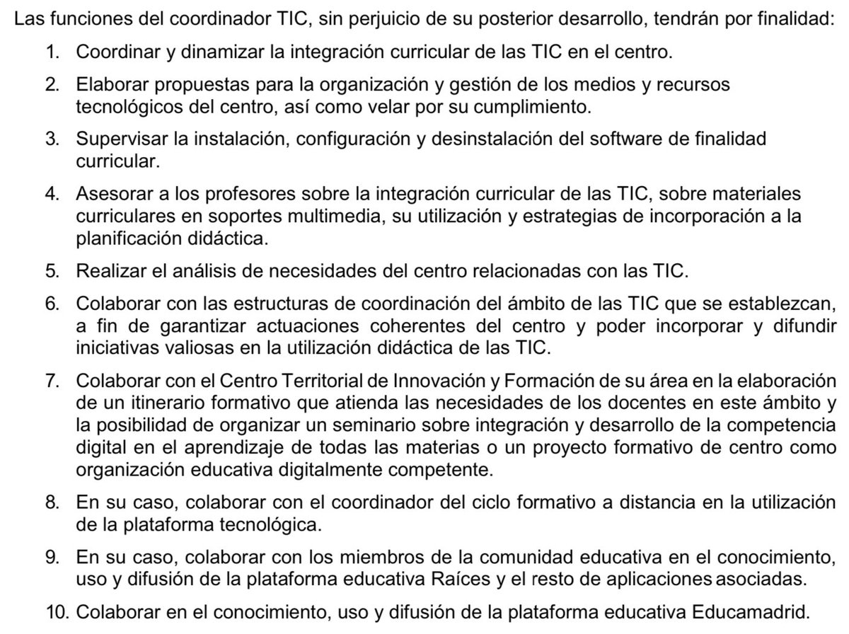 Juanjo Bueso (@elticdelcolon) on Twitter photo Repasamos las funciones del coordinador/a TIC según las instrucciones de principio de curso. Asistentes preguntan sus dudas, experiencias en centros o en otras comunidades. #crifcoordinatic #RedFormaciónMadrid <a href="/chemagzm/">Chema González</a> <a href="/CRIFAcacias/">CRIF Las Acacias</a> Repasamos las funciones del coordinador/a TIC según las instrucciones de principio de curso. Asistentes preguntan sus dudas, experiencias en centros o en otras comunidades. #crifcoordinatic #RedFormaciónMadrid <a href="/chemagzm/">Chema González</a> <a href="/CRIFAcacias/">CRIF Las Acacias</a>