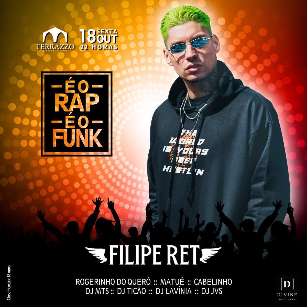 PoesiasFR's tweet photo. Próxima sexta feira tem dobradinha 🔥
Juiz de Fora MG - Terrazo
Barra da Tijuca RJ - Cidade das Artes
@FilipeRet
#filiperet #agendaRET #juizdefora #riodejaneiro #centralfr https://t.co/GbDCZ4AT5P