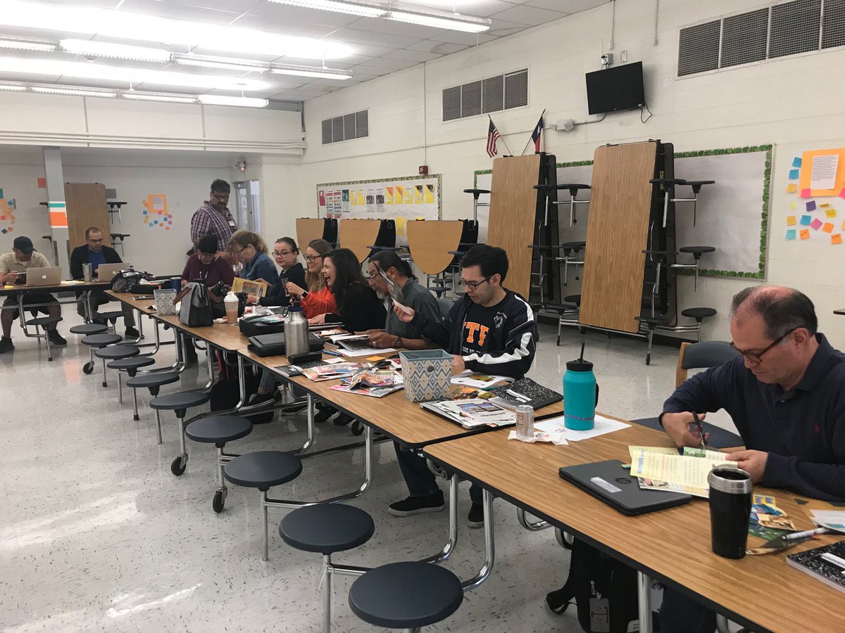 TeamPhoenixALL's tweet photo. Talking about Interactive Student Notebooks. Shout out to Region 19! 
@cctaphoenixes
 #iamepisd #cctaphoenixes #officeoftransformation @ESCRegion19 https://t.co/lm7d89fiRV