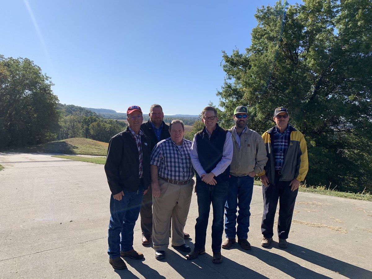 Thank you <a href="/calebrowden/">Caleb Rowden</a> for joining MOFB members in Boone County this morning! It’s great having leaders that understand the value of agriculture.