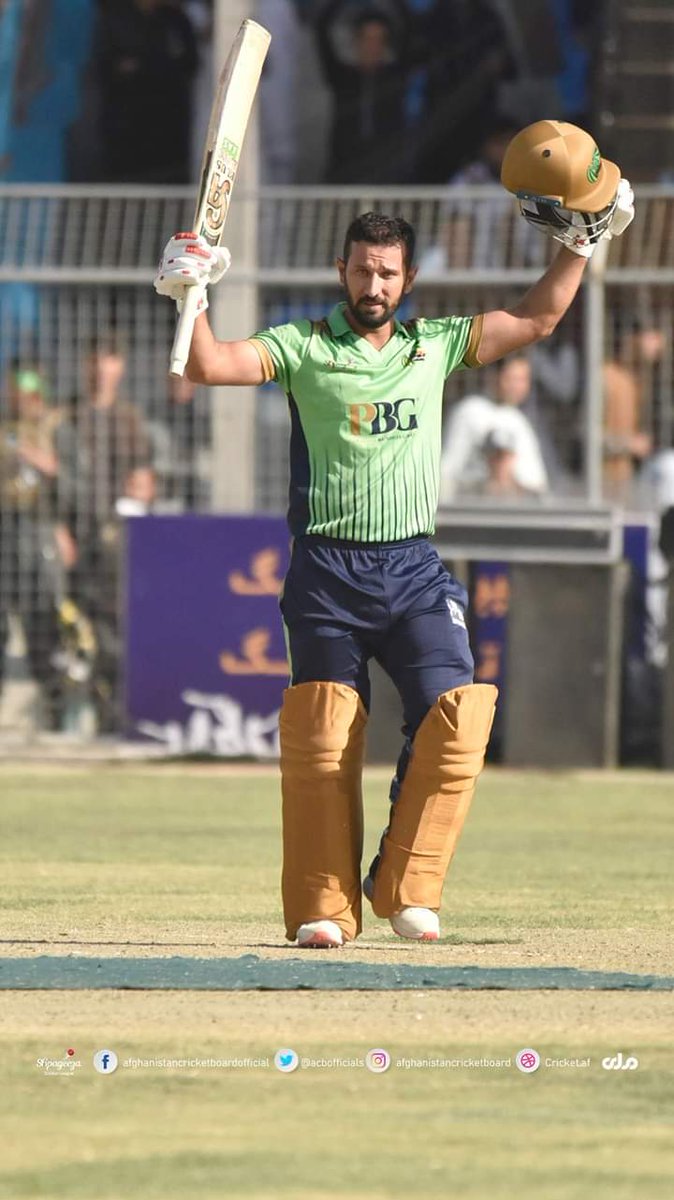 bismullahmoh's tweet photo. @JavedAhmadi23 registered new record of scoring highest individual score 117* (63) unbeaten in #Shpageeza league history.
#Congregation
Well played bro.❤ https://t.co/nNsTSfN8oH