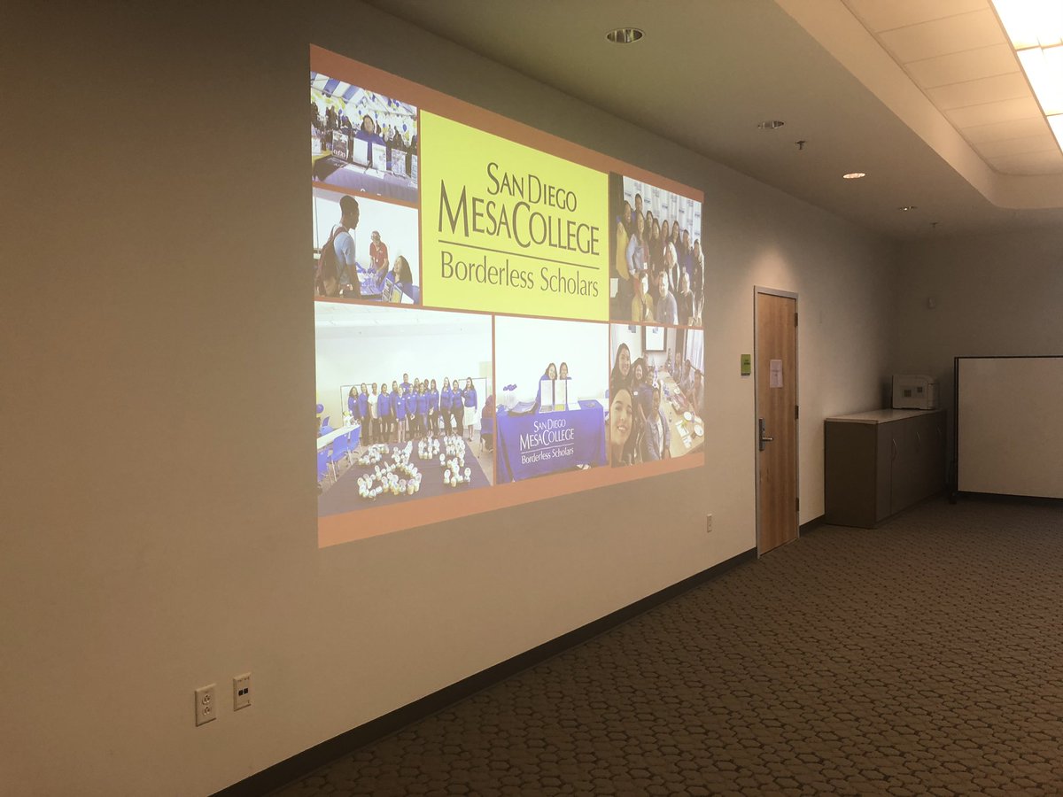 DrPamLuster's tweet photo. Know Your Rights Workshop happening right now @sdmesacollege - critical information for all of us as #allys and our students, families and colleagues. #UndocumentedStudentWeekofAction @SDMesaEOPS https://t.co/4OTn9YFy2Q