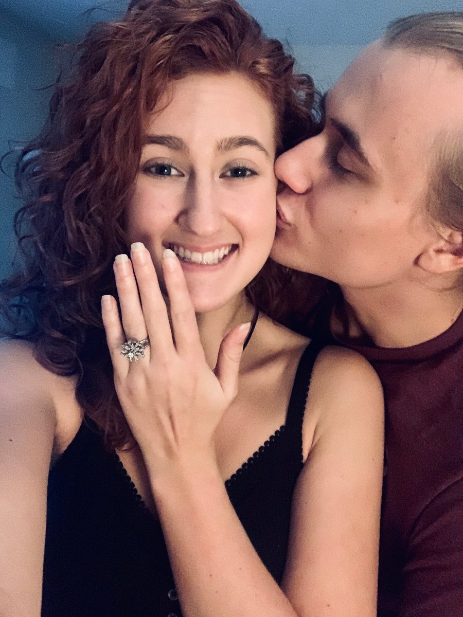 MikeMcGee97's tweet photo. SHE SAID YES!!! https://t.co/WyBVYYBASi