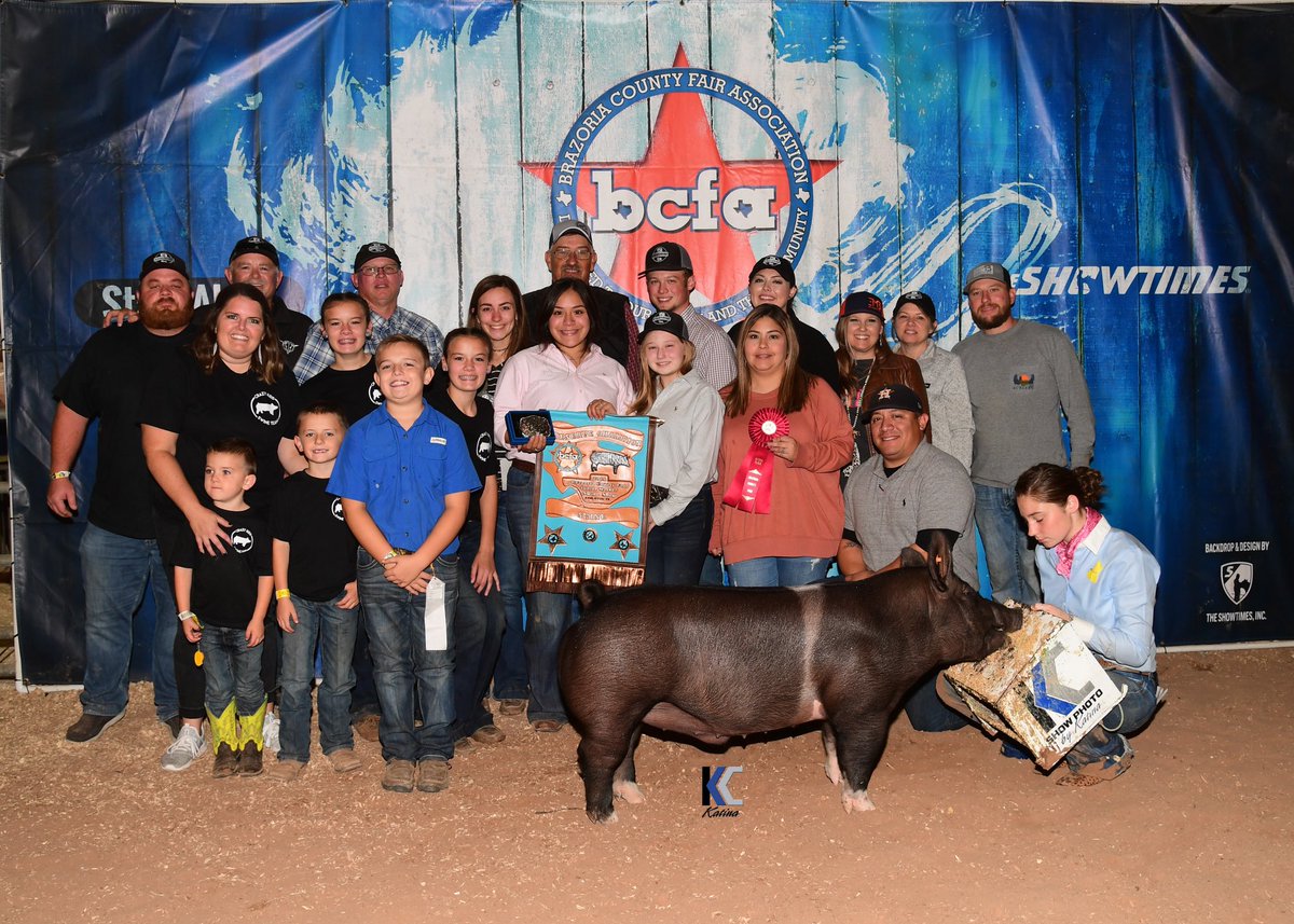 CoreyAtchison3's tweet photo. So blessed to be apart of this industry. From showing this gilt at county fair ➡️  to breeding her ➡️ to producing a champion. #AtchisonShowHogs https://t.co/noxAvNhtbh