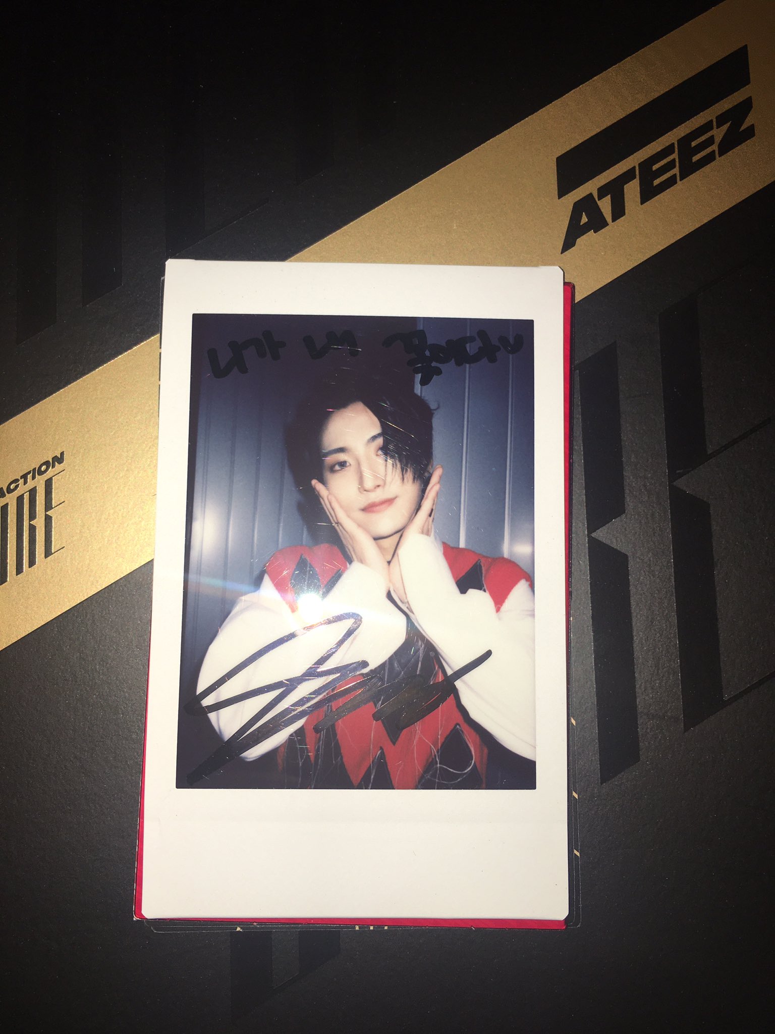 K-POP+アジア ATEEZ - ATEEZ SEONGHWA POLAROID 109 JP photo K-POP+アジア ATEEZ - ATEEZ SEONGHWA POLAROID 109 JP photo