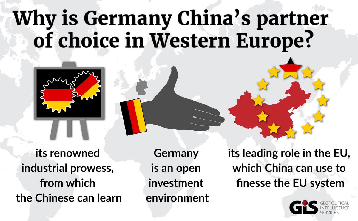 GIS_Reports's tweet photo. Chancellor Merkel’s recent visit to Beijing has clearly highlighted Germany’s growing economic dependence on China. https://t.co/mDkAMdxrag
#Europe 🌍 #EuropeanUnion 🇪🇺 #EU 🇩🇪 #Germany #Deutschland #Merkel #Berlin #Asia 🌏 #China 🇨🇳 #Beijing #XiJinping #PRC #PRC70years https://t.co/l5drkEoUHa