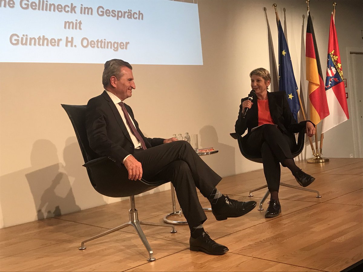 Günther H. Oettinger (@goettingereu) on Twitter photo Britische Parlament ist stark genug, um ungeordneten Austritt zu verhindern. Auch Verlaengerung, Neuwahlen moeglich #Brexit - im Gespraech mit <a href="/a_gellinek/">Anne Gellinek</a>, Leiterin @zdf Buero Bruessel. Danke fuer Einladung zu „10 Jahre Guenther Oettinger“, Hessische Vertretung bei #EU Britische Parlament ist stark genug, um ungeordneten Austritt zu verhindern. Auch Verlaengerung, Neuwahlen moeglich #Brexit - im Gespraech mit <a href="/a_gellinek/">Anne Gellinek</a>, Leiterin @zdf Buero Bruessel. Danke fuer Einladung zu „10 Jahre Guenther Oettinger“, Hessische Vertretung bei #EU
