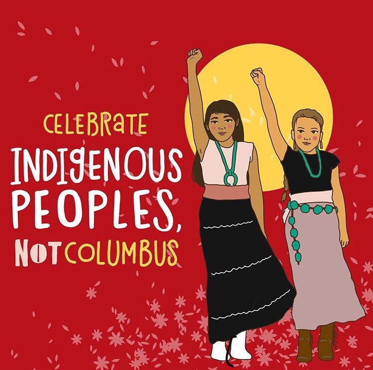 FUN_DSA's tweet photo. Happy Indigenous Peoples Day, NOT Columbus Day or any other person day https://t.co/J4iGm9qHR3