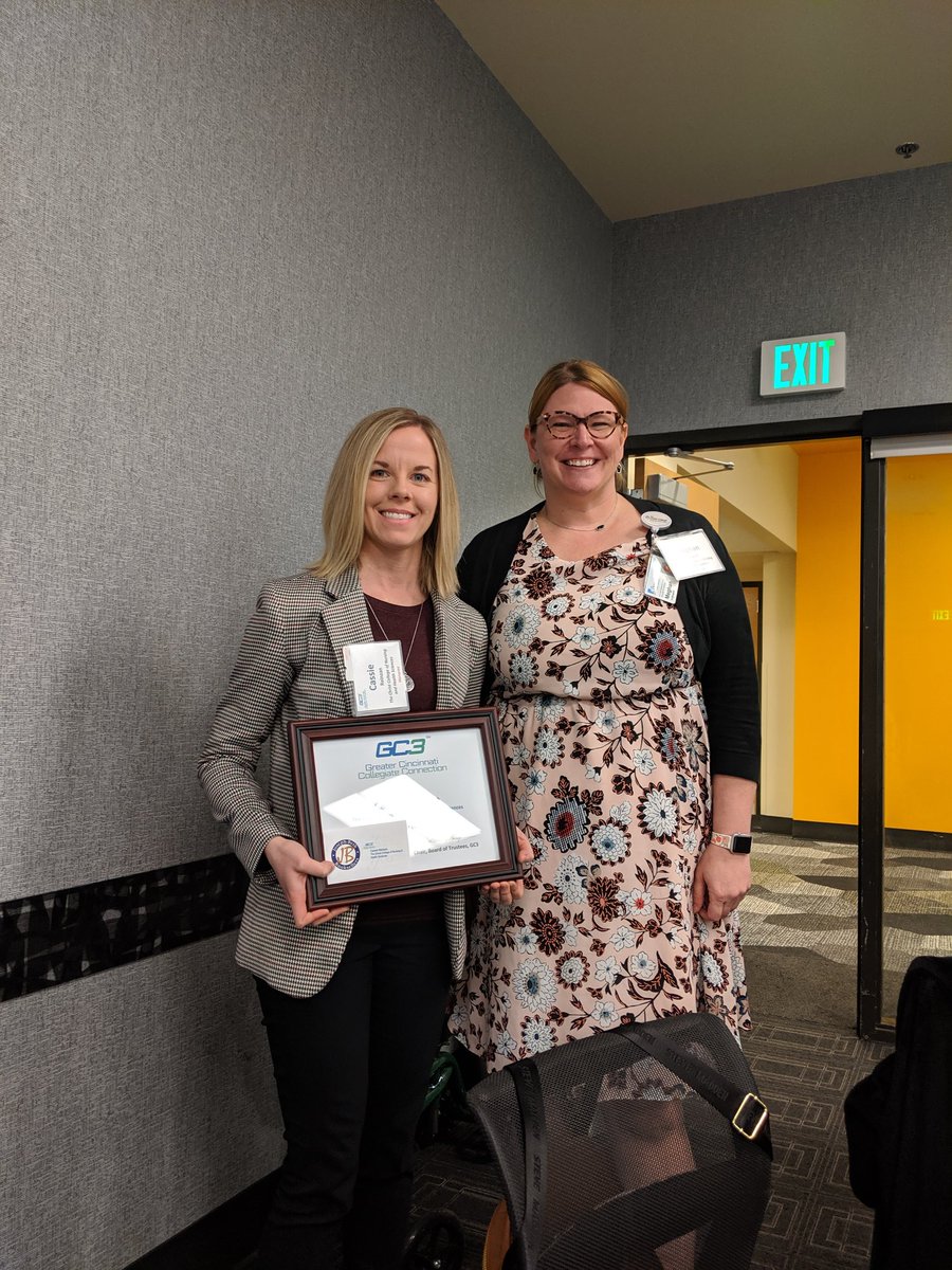 Celebrating excellence today at the GC3 Annual Celebration of Teaching. And we recognized Cassie Reinzan today as the recipient of TCCNHS Outstanding Teacher Award. #tccnhs #excellence #imtherightplace <a href="/MyTCCNHS/">The Christ College</a>