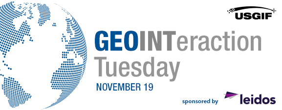 USGIFypg's tweet image. Hear from @NGA_GEOINT's Chief Data Scientist Dr. Andrew L. Brooks at @USGIF's #GEOINTeraction Tuesday Nov. 19 at the Embassy Suites in Springfield, Va. Register today! ow.ly/Wmfx50wzFGT #FreeForMembers #GCW