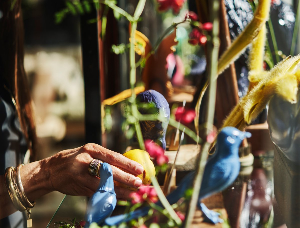 FarrowandBallUS's tweet photo. Calling all NYC colour lovers: we've joined forces with design studio Roman and Williams, whose destination store RW Guild is currently showcasing our #ColourByNature collection in an imaginative installation. Visit now to see our 16 new colours https://t.co/tYnFOsorJS https://t.co/55FWbYAwwf
