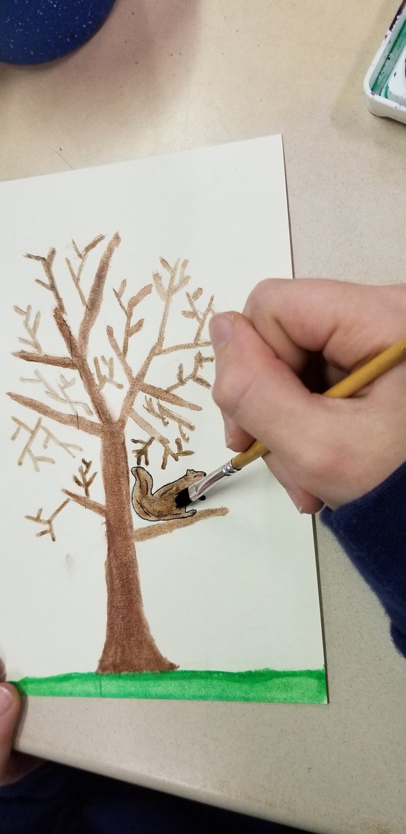 HayesELA3's tweet photo. Students are painting fall haiku and including three poetic devices! Challenging for a 17 syllable poem! @cindy_yaeger @DDMSPrincipal #drivefwd #DDMSBUzz #pantherproud https://t.co/24S9qtFRKr