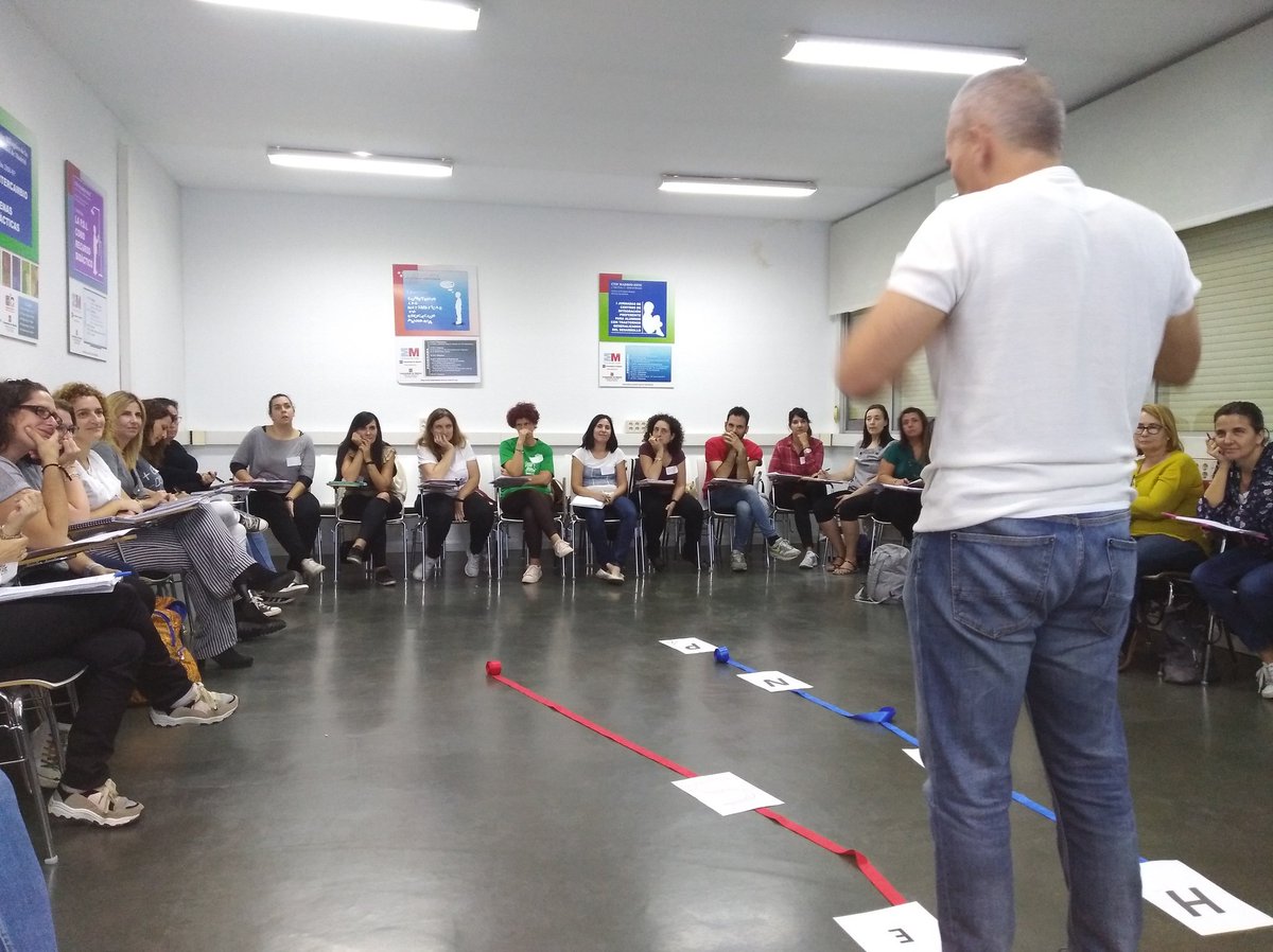 Practicando el puente de mediación propuesto desde la CNV (Comunicación No Violenta) para atender nuestras necesidades hasta conseguir hacer peticiones y resolver un conflicto <a href="/ctifmadrideste/">CTIF Este</a> #RedformacionMadrid
