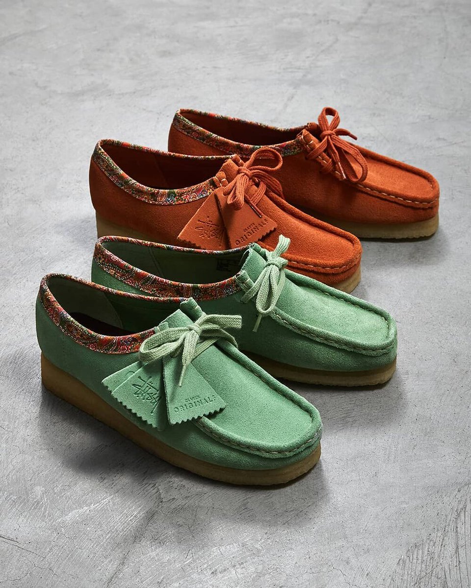 clarks originals stussy