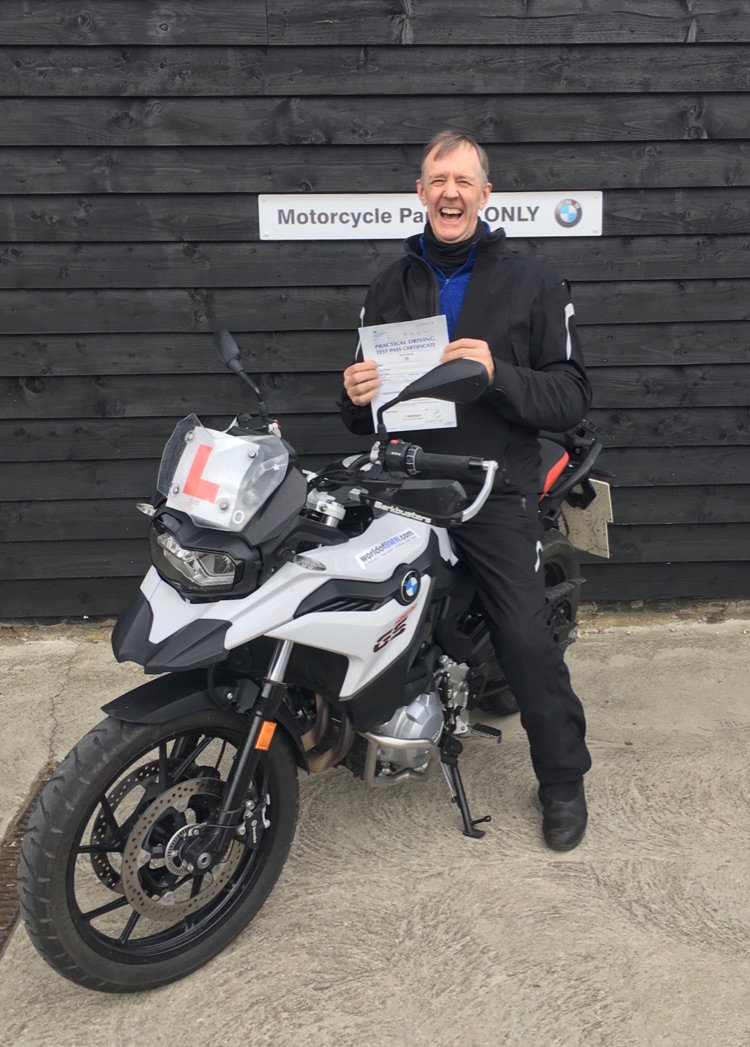 We're so lucky to work in an industry we love! Smiles like this make it all worthwhile. What's your favourite part of motorcycling?