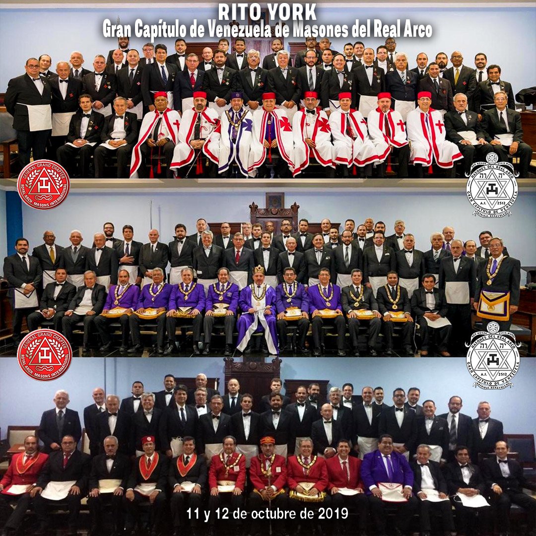 grancapitulo_ve's tweet photo. Estos son los 33 nuevos Masones del Real Arco de las Grandes Logias de Bogotá, Barranquilla, Cartagena, Chile y República Dominicana.
Dos miembros del @grancapitulo_ve recibieron sus Grados de la Comandancia Templaria junto a media docena de Compañeros panameños.

#RitoYork https://t.co/nKrjYim8HL