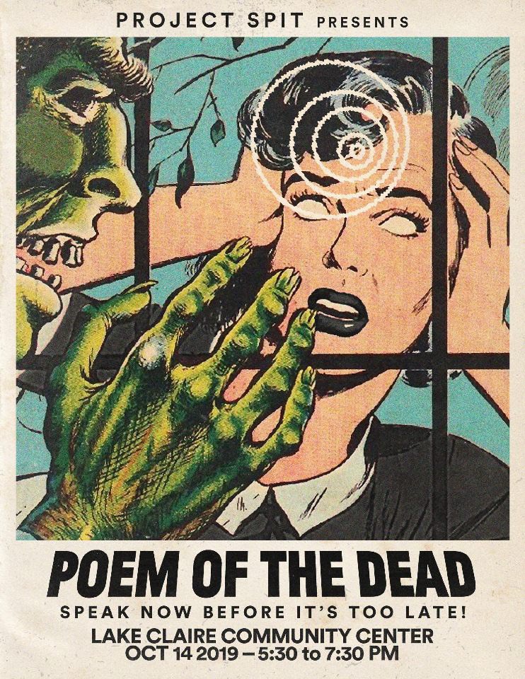ProjectSPIT's tweet image. Afternoon, artists! We got a meeting today about horror in poetry! Hope to see you guys there! 👻
#ucf #ucf19 #ucf20 #poetry #projectspit #horror #poemofthedead