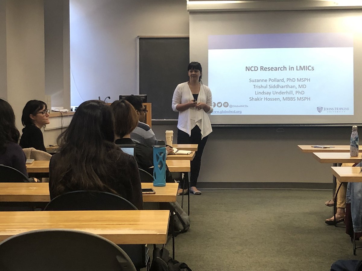 Trishul Siddharthan MD (@trishulmd) on Twitter photo GDEC Seminar <a href="/JohnsHopkinsSPH/">Johns Hopkins Bloomberg School of Public Health</a> . NCD research in LMICs. <a href="/GlobalNCDs/">Center for Global NCD Research and Training</a> #NCDs #globalhealth GDEC Seminar <a href="/JohnsHopkinsSPH/">Johns Hopkins Bloomberg School of Public Health</a> . NCD research in LMICs. <a href="/GlobalNCDs/">Center for Global NCD Research and Training</a> #NCDs #globalhealth