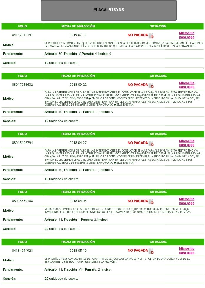 AntiHeroesBC's tweet photo. Recuerdan al sr 5 #infracciones NO PAGADAS!! DIOS MÍO como circula? Que pasa? @LaSEMOVI @Claudiashein @andreslajous @OVIALCDMX @OVIALCDMX alguien podría ser tan amable de explicarme como verifica? Como sigue circulando tengo auto tmb y 1 infracción te mandan al carajo y a el no https://t.co/w6WbFAuAtk