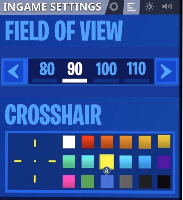 FortniteLeak247's tweet photo. NEW FORTNITE LEAK! Field of view slider and crosshair color change 
#fortnite #letusplayalready
Follow to stay updated 8PM something is happening https://t.co/clSBMBAEGx