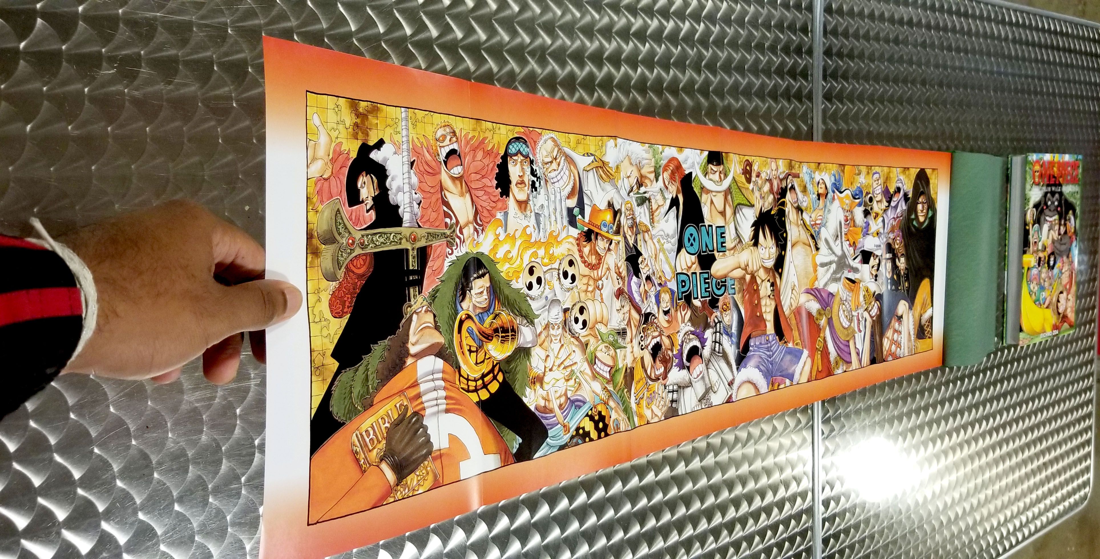 Shonen Jump 在twitter 上 New Release Haiku One Piece Color Walk Compendium Water Seven To Paramount War Big Beautiful Book Gorgeous Color Art Within Very Looooooooooong Poster Available Here T Co Mrl3ofuob9