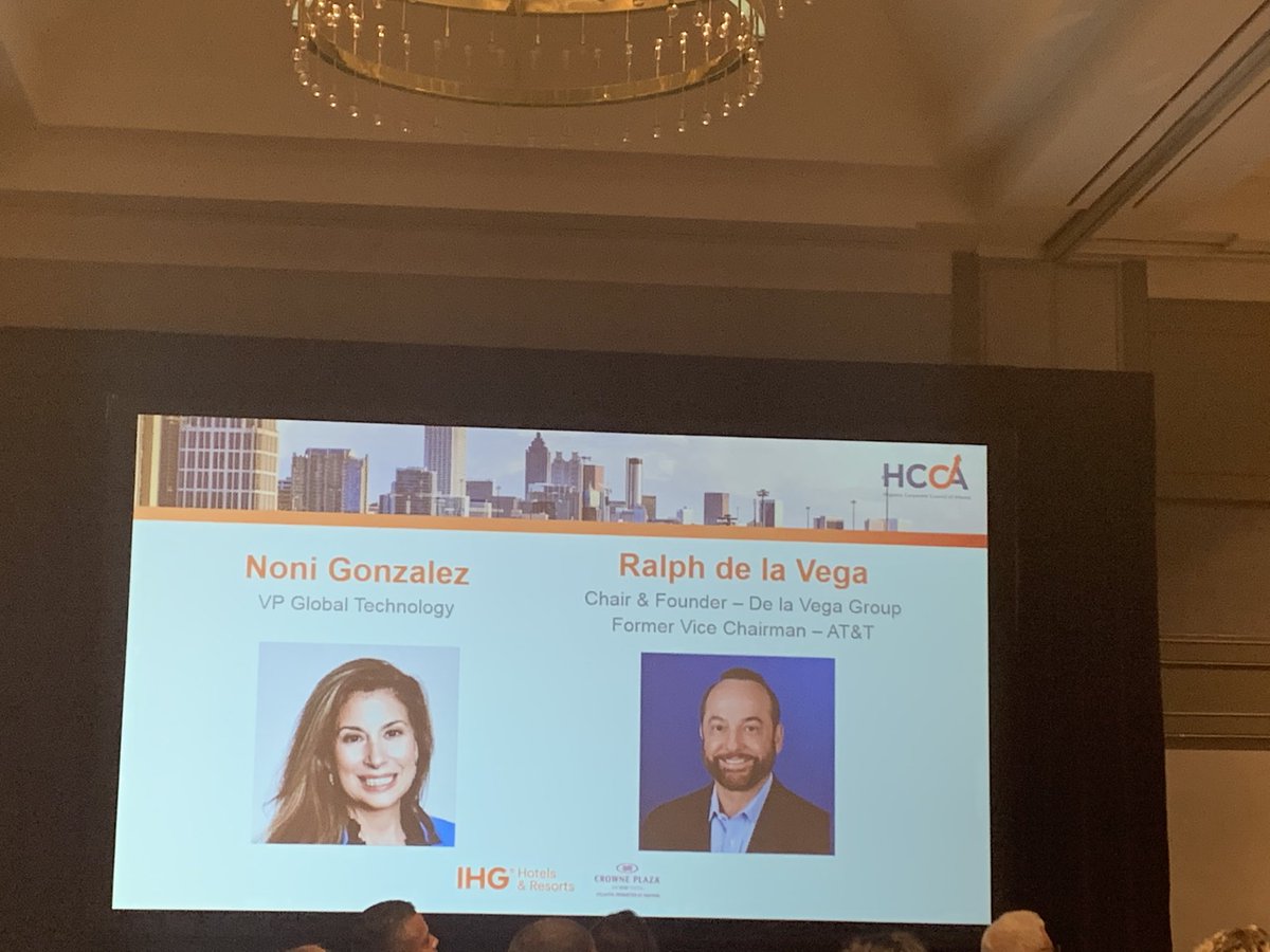 KarenLiz_PYoung's tweet photo. Always excited to hear from amazing Latino leaders ⁦@ralphdelavega⁩ #HCCA ⁦@HispanicCorp⁩ https://t.co/3070Vq45LR