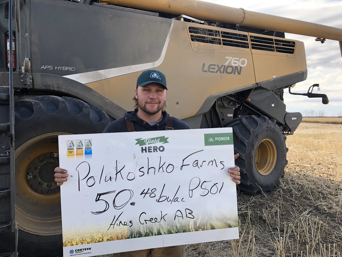 thedogs_4's tweet photo. #Yieldhero19 P501L with a strong showing in Hines Creek. https://t.co/2m6noeKaEd