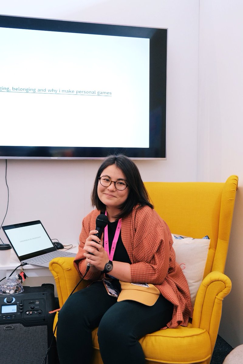 ExhibitNext's tweet photo. Thanks to our incredible lineup of developers and speakers for bringing your stories and your hearts to the exhibit!
@oliviahns - Dollhouse
@haraiva - Continental Drift
@Wrenegadey - @UnpackingALife
@callioperyder @lucyamorris - @bffgame https://t.co/zMDCVX5U1n