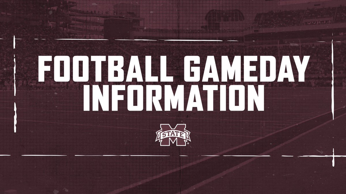 Coming to #StarkVegas for <a href="/HailStateFB/">Mississippi State Football</a>? Make sure you bookmark hailstate.com/gameday for all Gameday information!

Have a Gameday related question? Send us a tweet and we will respond ASAP.

#HailState🐶