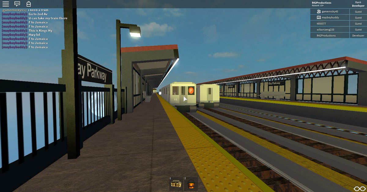 R42 Productions R42productions Twitter - roblox mta subway