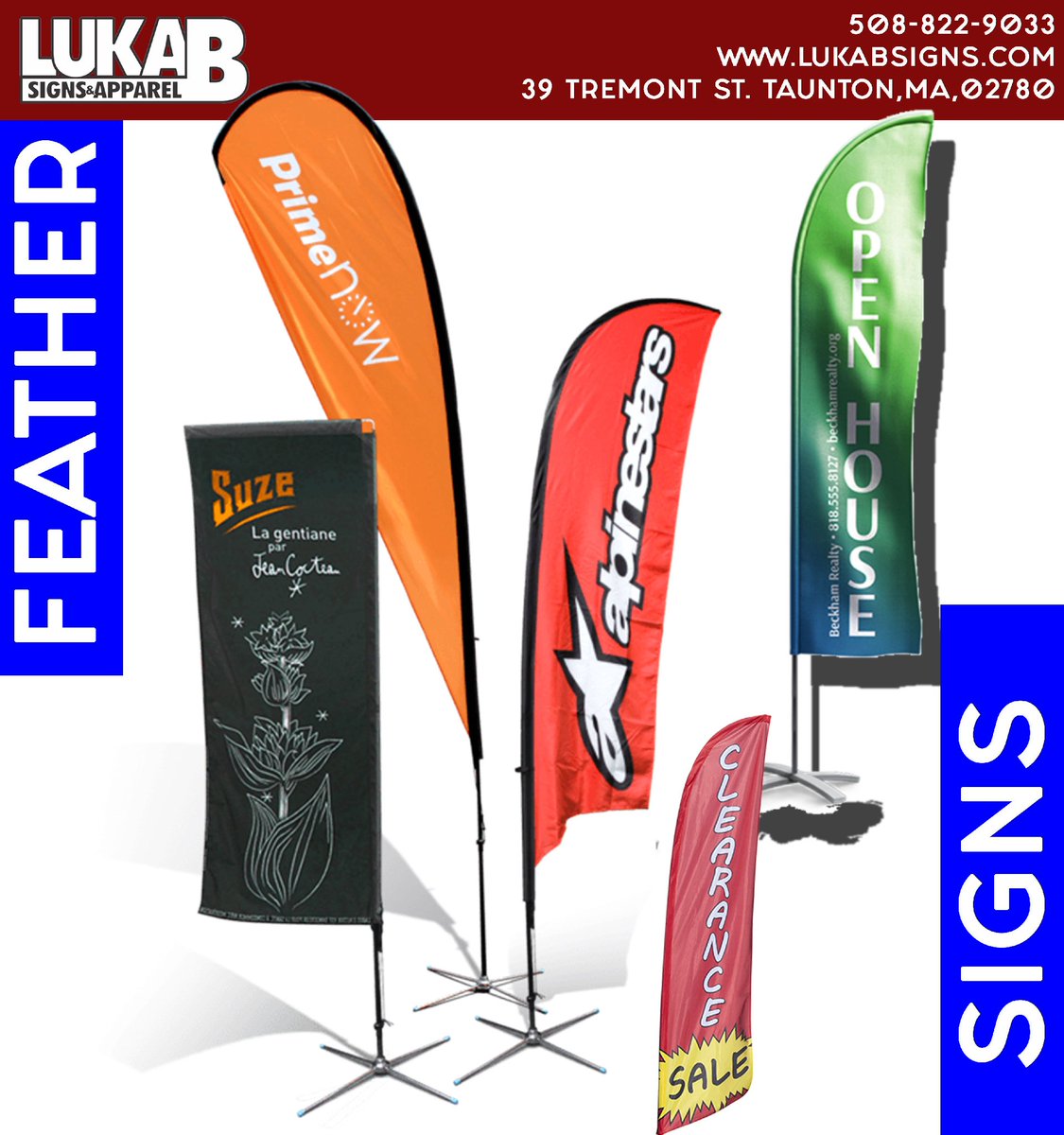 FEATHER SIGNS🙋
#banners #feathersigns #retailsigns #digitalprinting