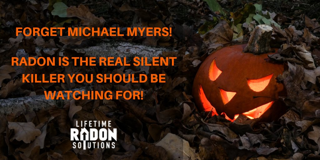 Radon is responsible for over 20,000 deaths a year from lung cancer. The scariest part is, radon cannot be detected by any of our senses. The only way to know if your home has radon is to test. #radon #October #halloween #spookyseason #wisconsin