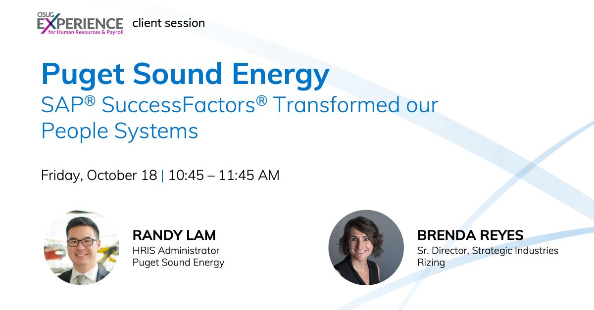 Rizing, a Wipro Company - HCM (@rizinghcm) on Twitter photo Attending #ASUGHRPayroll this week in Toronto? Don't miss our session with Puget Sound Energy <a href="/PSETalk/">Puget Sound Energy</a> okt.to/sTOpEC Attending #ASUGHRPayroll this week in Toronto? Don't miss our session with Puget Sound Energy <a href="/PSETalk/">Puget Sound Energy</a> okt.to/sTOpEC