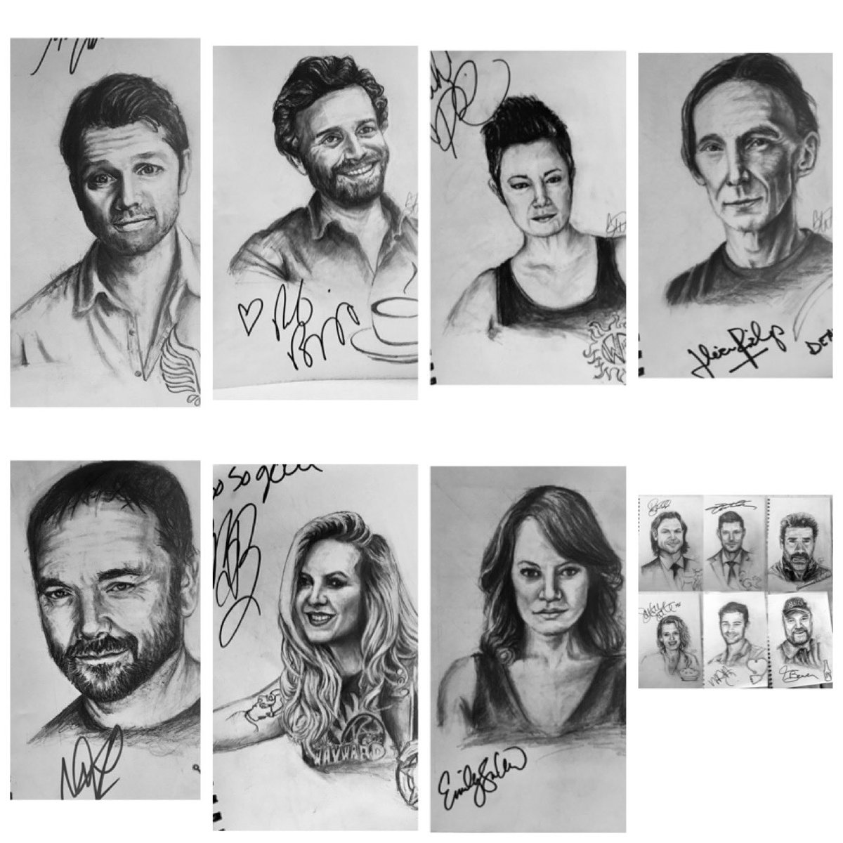 SamanthaWojArt's tweet photo. ❤️ 5 years of artworks #spntor #spnvan #spnmtl #spnmon https://t.co/ltiN6L0de9