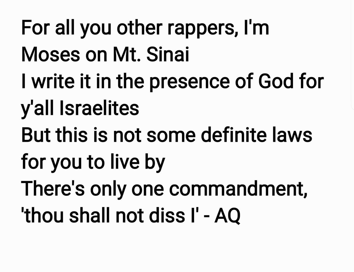 AllfatherKing's tweet image. Damn.. AQ sends message to other rappers #distraction2