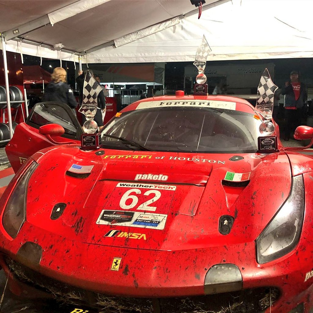 RickJola's tweet photo. Welcome back and Big Congrats ! | #RisiComp | #IMSA | #GTLM | #PetitLeMans | #488GTE
📸 : @risicomp | @CaladoJames | https://t.co/jBnNgfUsYW