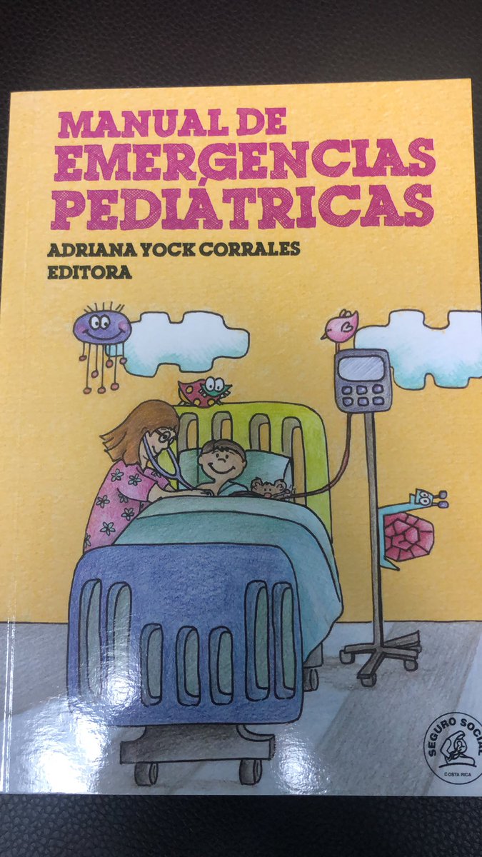 adriyock's tweet photo. Tenemos disponibles más copias del manual de emergencias pediatricas para los interesados. Los pueden encontrar en la jefatura del servicio de emergencias del HNN https://t.co/N7yAw5daqv